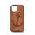 Anchor Design Wood Case For iPhone 12