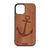 Anchor Design Wood Case For iPhone 12 Pro Max