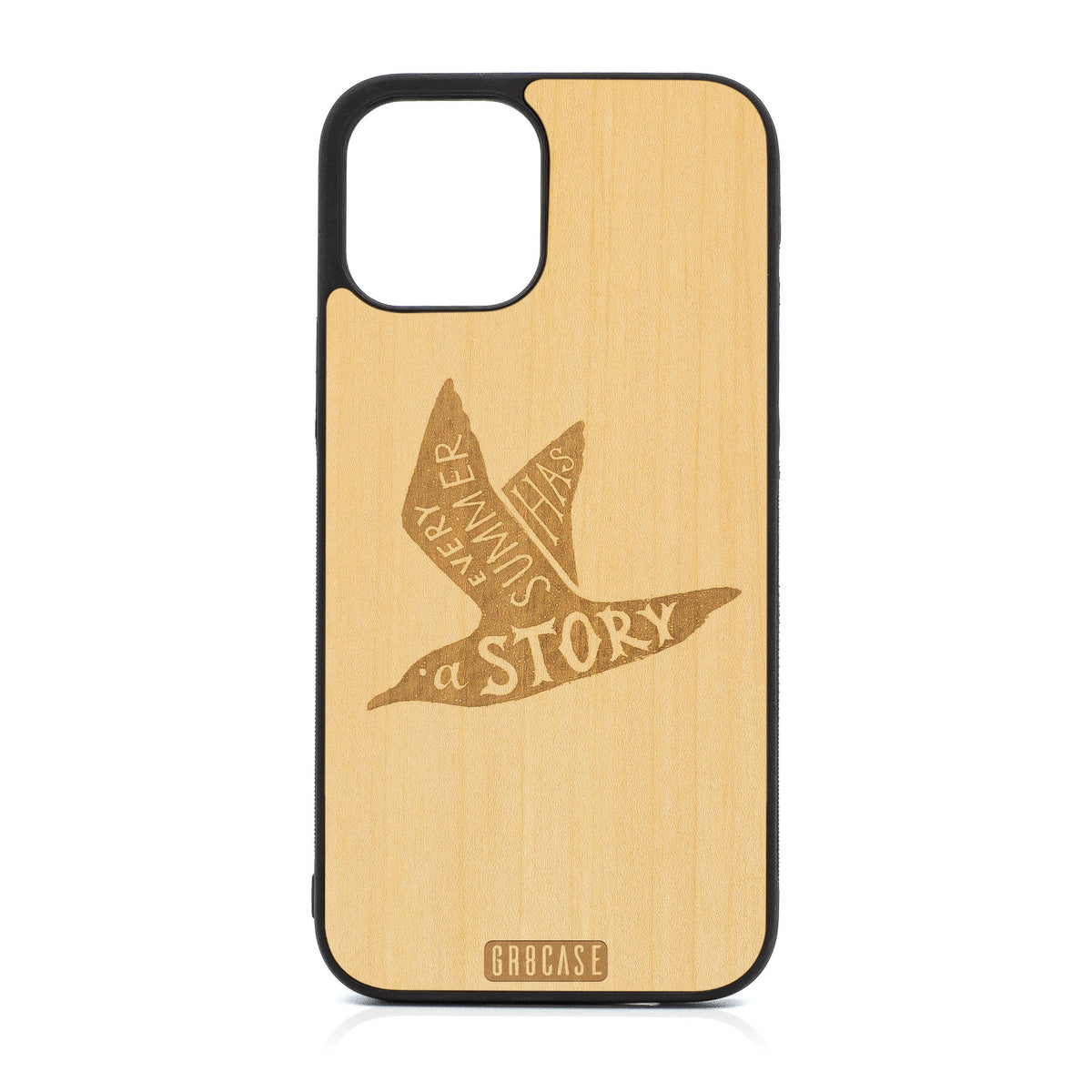 Every Summer Has A Story (Seagull) Design Wood Case For iPhone 12 Pro