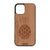 Pineapple Design Wood Case For iPhone 12 Pro Max