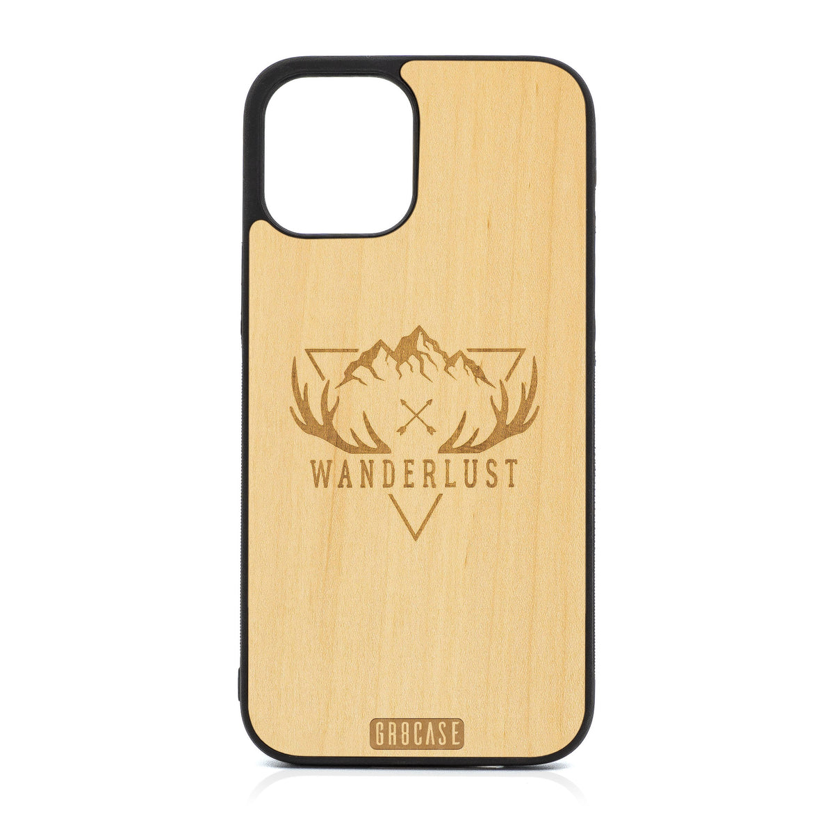 Wanderlust Design Wood Case For iPhone 12 Pro Max