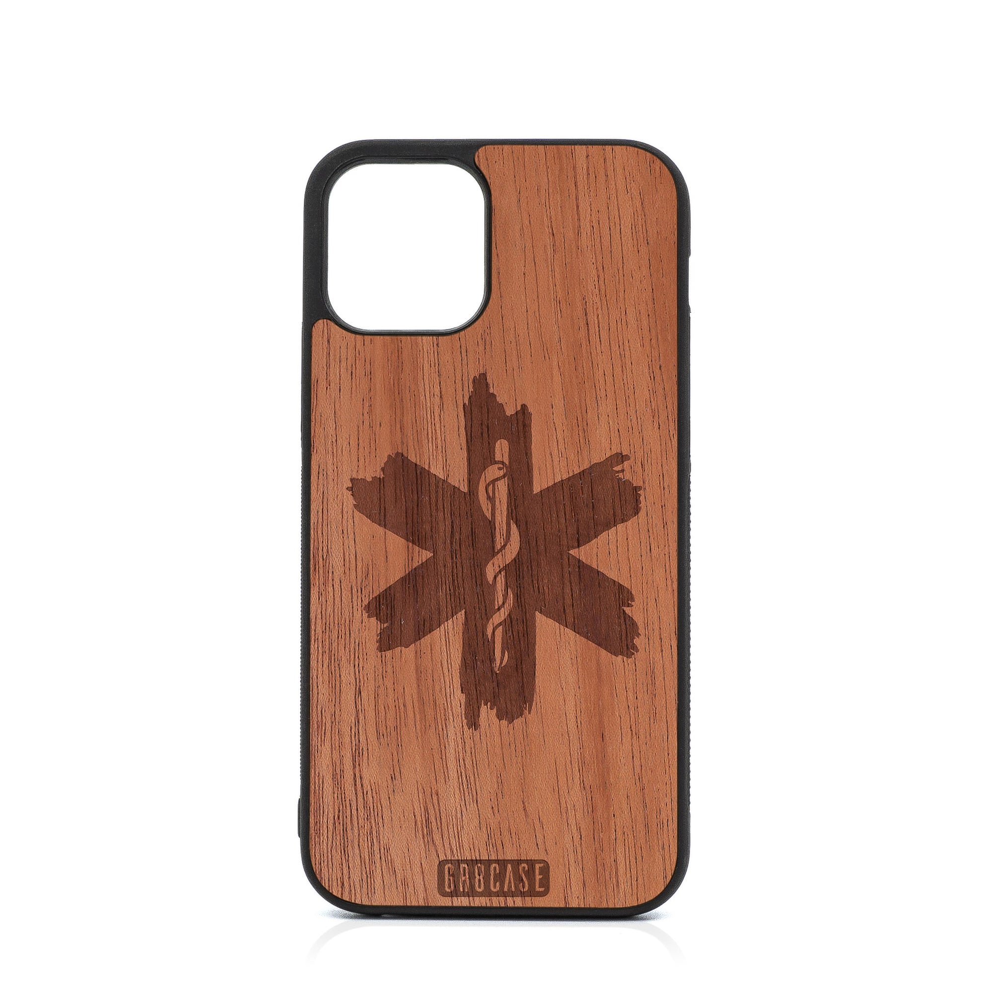 EMT Design Wood Case For iPhone 12