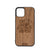 Eat Sleep Baseball Repeat Design Wood Case For iPhone 12 Pro