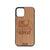 Eat Sleep Softball Repeat Design Wood Case For iPhone 12 Pro
