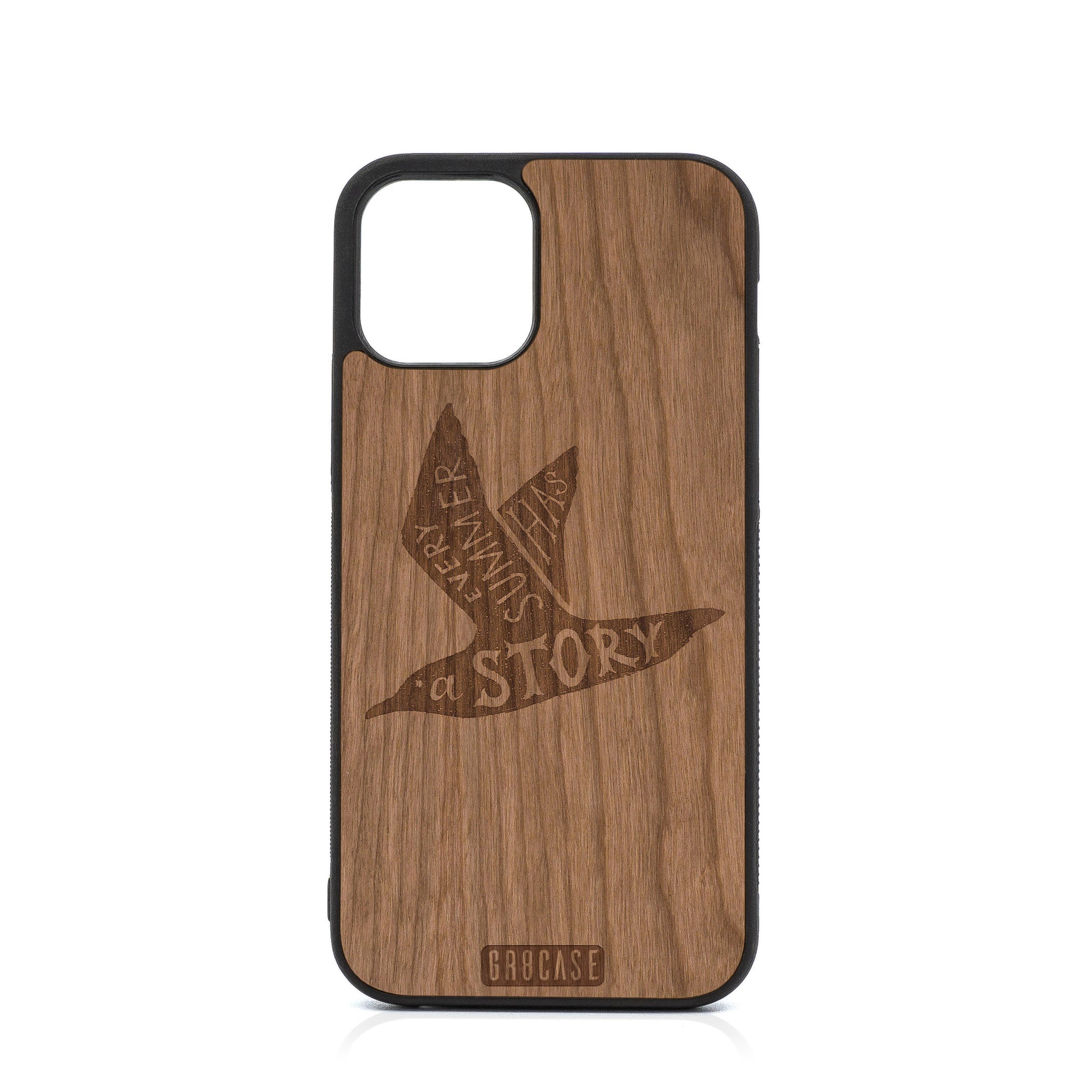 Every Summer Has A Story (Seagull) Design Wood Case For iPhone 12