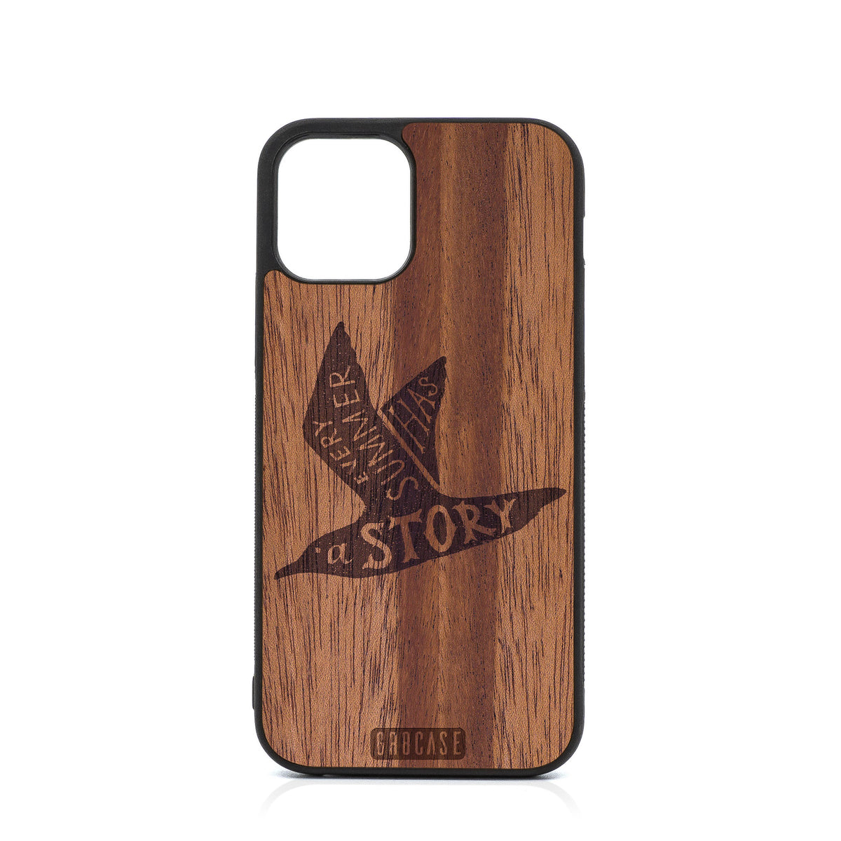 Every Summer Has A Story (Seagull) Design Wood Case For iPhone 12