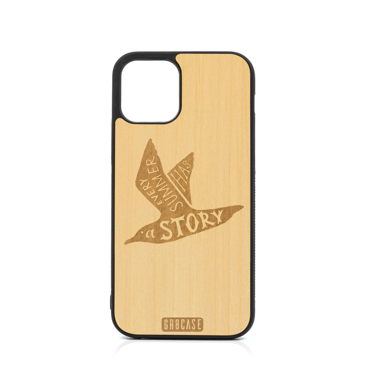 Every Summer Has A Story (Seagull) Design Wood Case For iPhone 12
