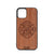 Fire Department Design Wood Case For iPhone 12