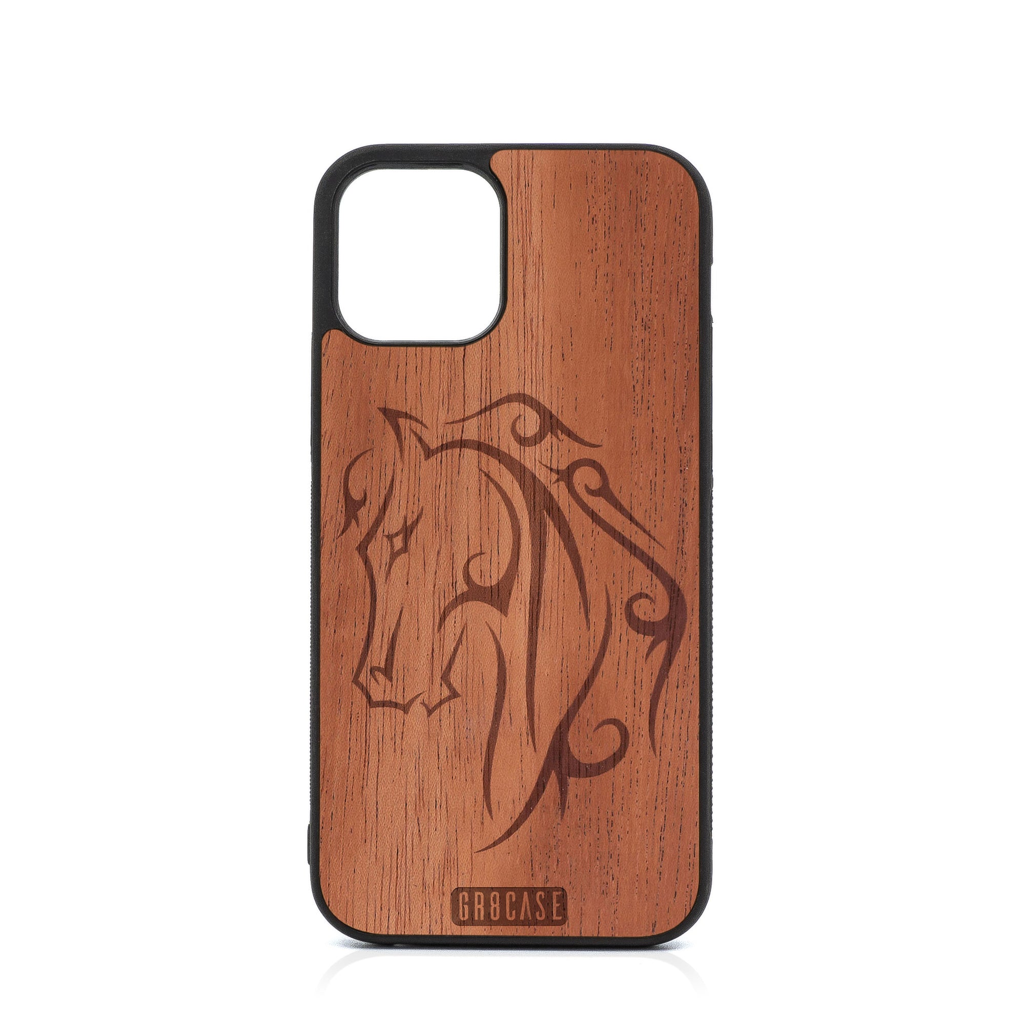 Horse Tattoo Design Wood Case For iPhone 12 Pro