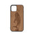 I'm Happy Anywhere I Can See The Ocean (Whale) Design Wood Case For iPhone 12 Pro