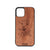 I Love My Pitbull Design Wood Case For iPhone 12