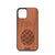 Pineapple Design Wood Case For iPhone 12
