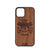 Ride Hard Live Free Design Wood Case For iPhone 12