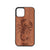 Scorpion Design Wood Case For iPhone 12