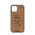The Journey Of A Thousand Miles Begins With A Single Step Design Wood Case For iPhone 12