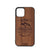 The Journey Of A Thousand Miles Begins With A Single Step Design Wood Case For iPhone 12