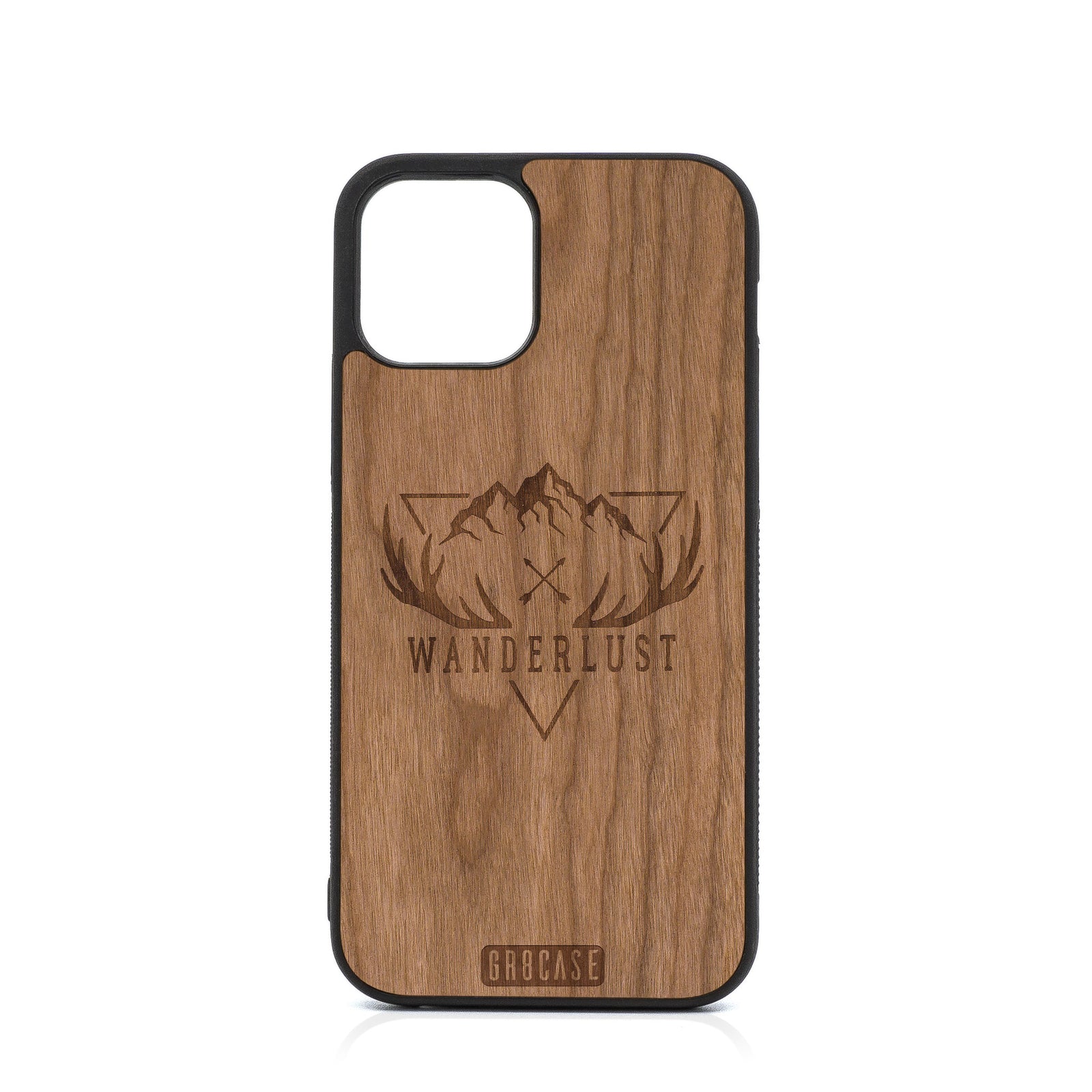 Wanderlust Design Wood Case For iPhone 12 Pro