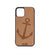 Anchor Design Wood Case For iPhone 12