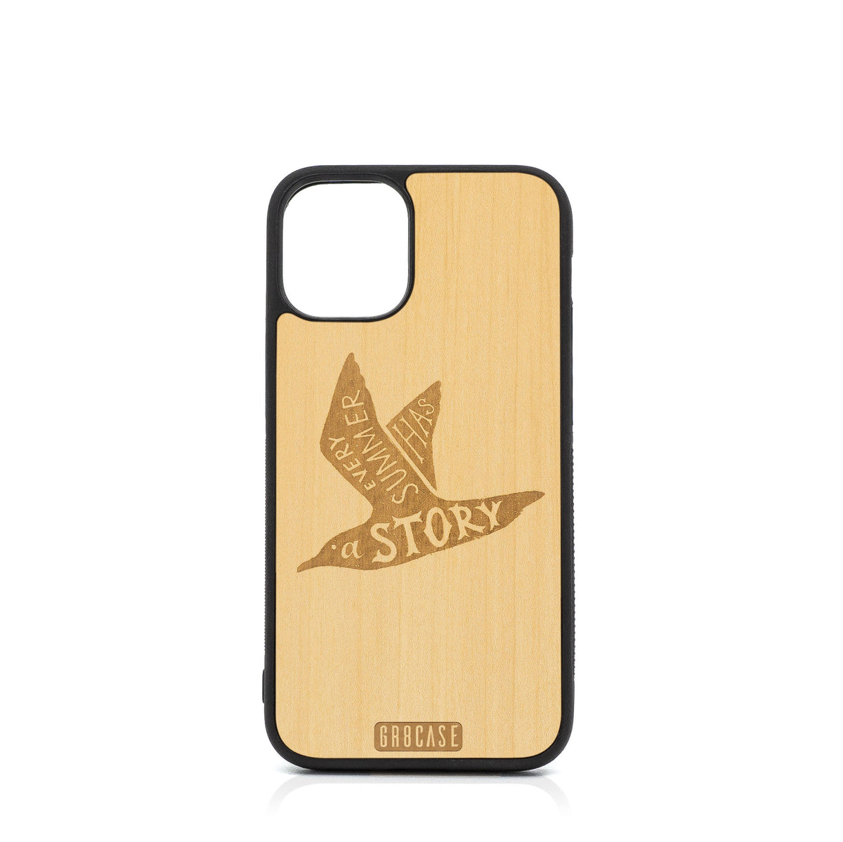 Every Summer Has A Story (Seagull) Design Wood Case For iPhone 12 Mini