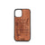 Your Speed Doesn't Matter Forward Is Forward Design Wood Case For iPhone 12 Mini