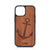 Anchor Design Wood Case For iPhone 13 Mini
