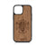 Custom Motors (Bearded Biker Skull) Design Wood Case For iPhone 15 Plus