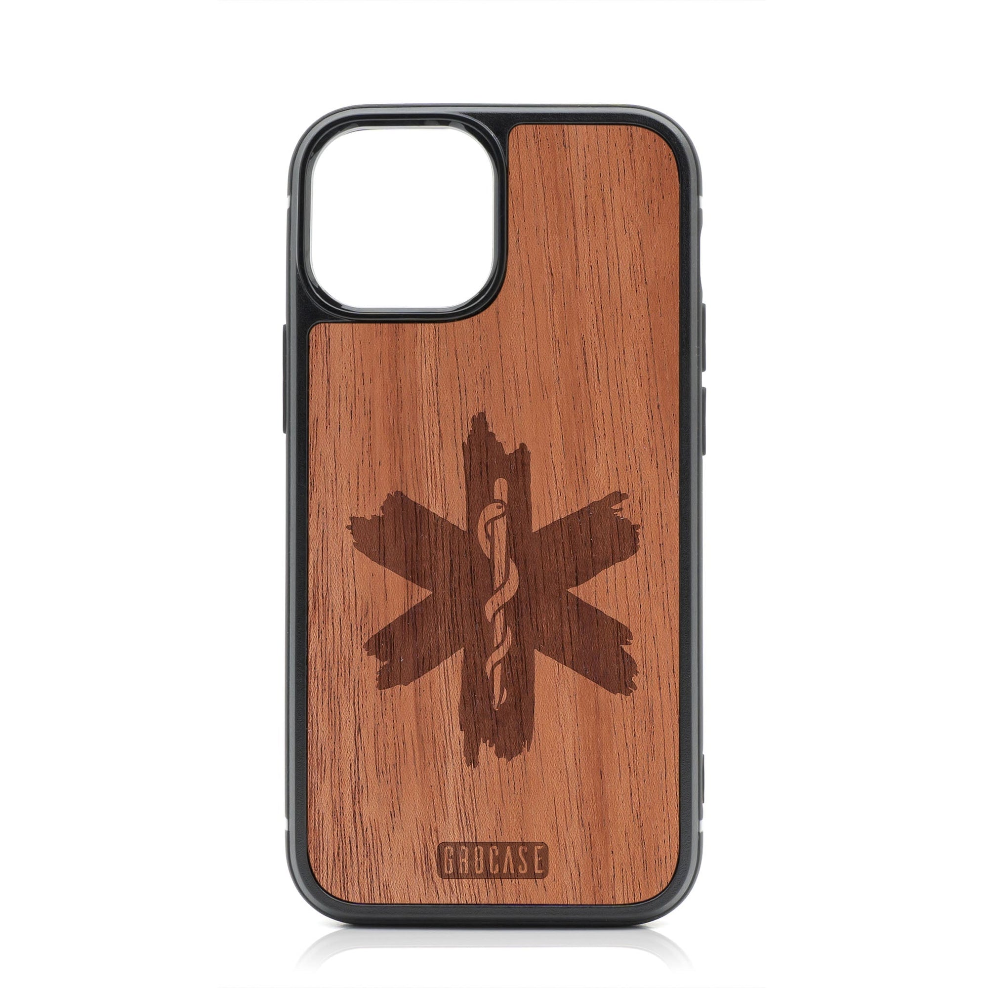 EMT Design Wood Case For iPhone 14 Plus