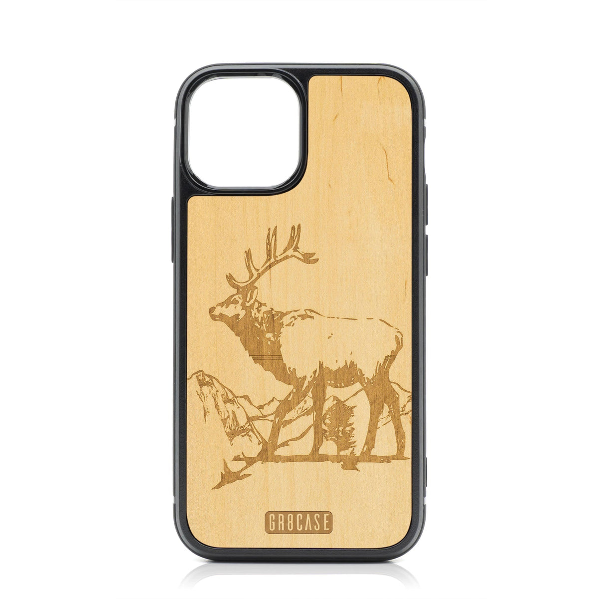 Elk Design Wood Case For iPhone 14 Plus