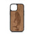 Happy Anywhere I Can See The Ocean (Whale) Design Wood Case For iPhone 13 Mini