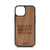 Improvise Adapt Overcome Design Wood Case For iPhone 13 Mini