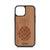 Pineapple Design Wood Case For iPhone 14 Plus