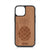 Pineapple Design Wood Case For iPhone 13 Mini