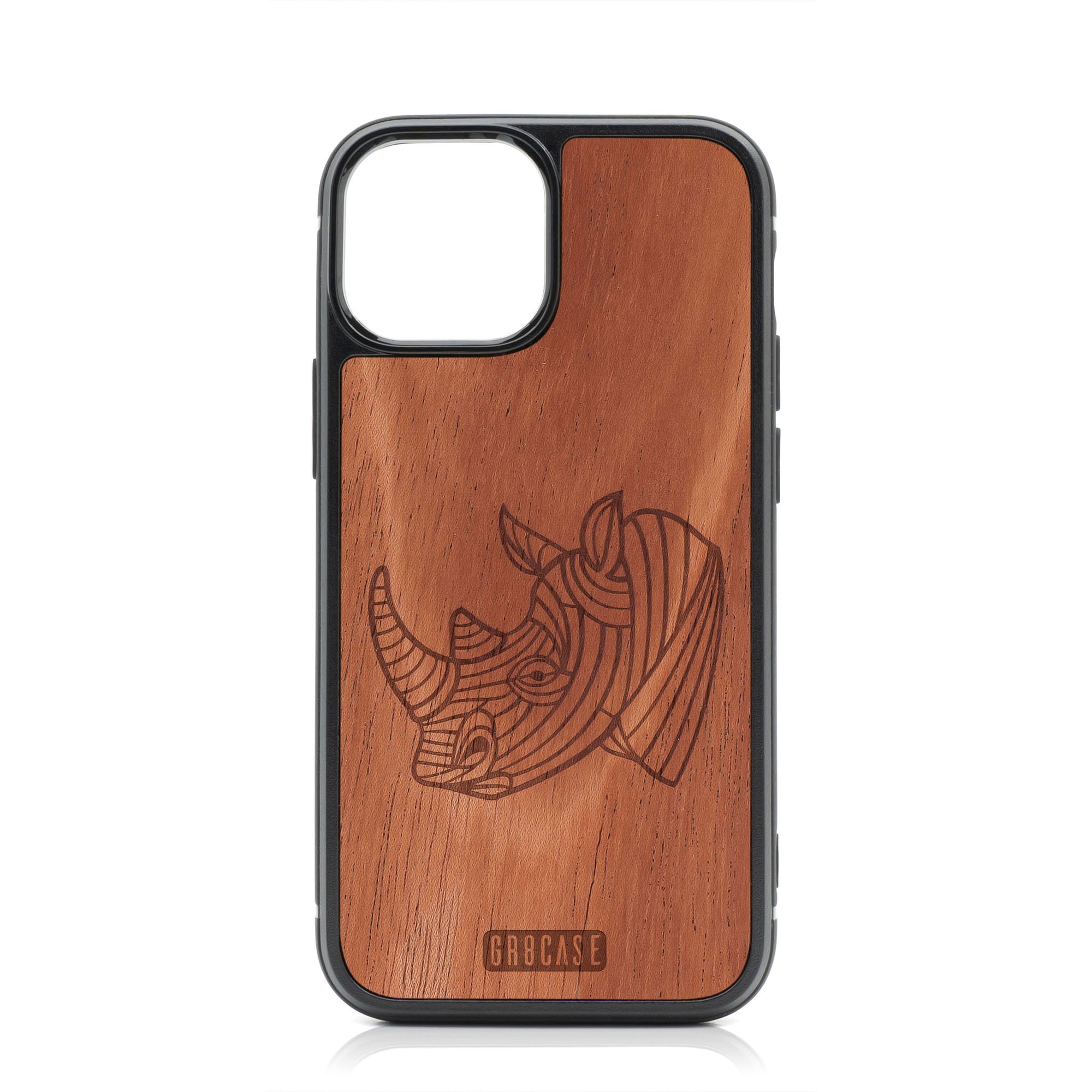 Rhino Design Wood Case For iPhone 13 Mini