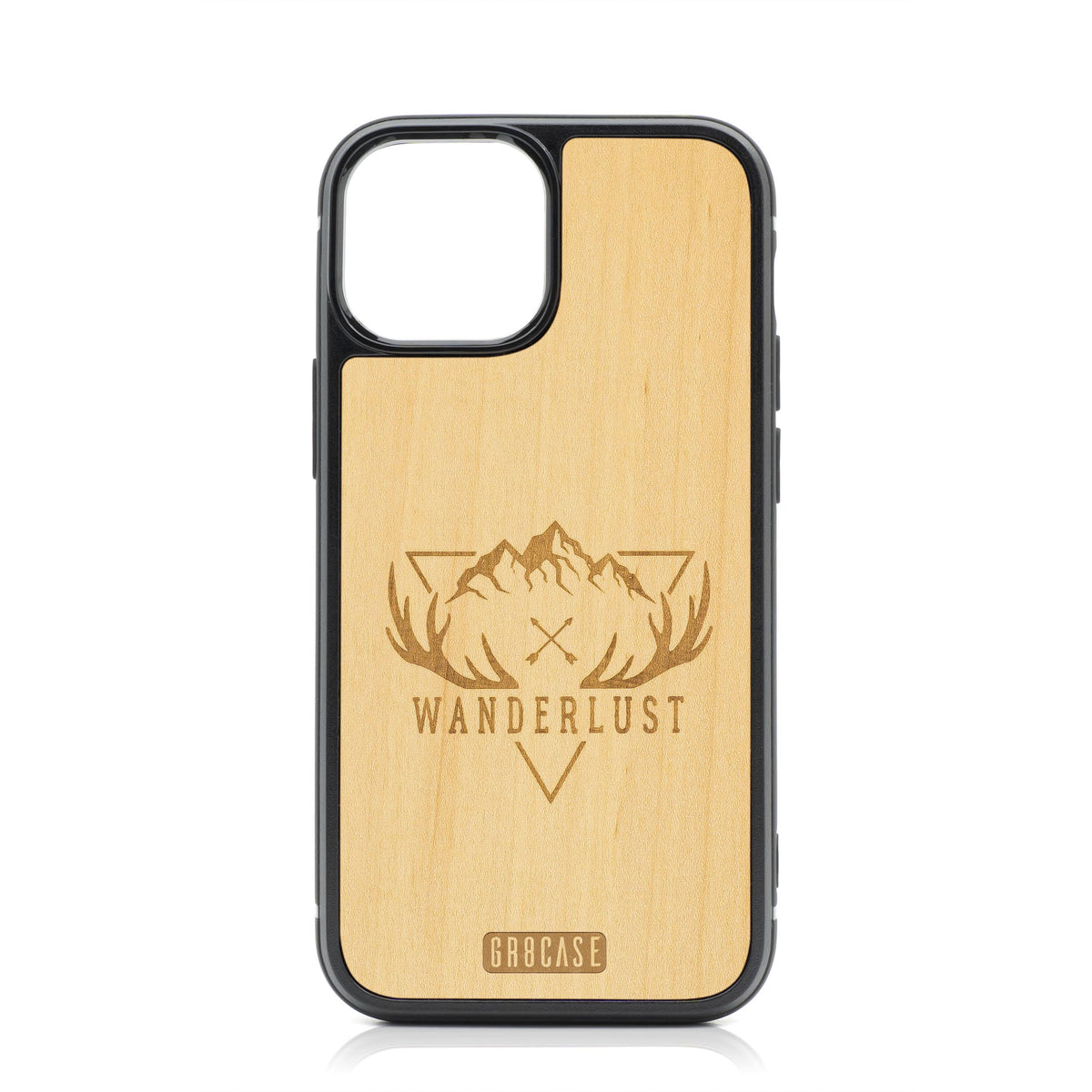 Wanderlust Design Wood Case For iPhone 13 Mini