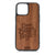 Done Is Better Than Perfect Design Wood Case For iPhone 14 Pro Max