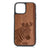 Lookout Zebra Design Wood Case For iPhone 15 Pro Max