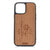 Paw Love Design Wood Case For iPhone 13 Pro Max