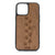 Paw Prints Design Wood Case For iPhone 13 Pro Max