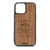 The Journey of A Thousand Miles Begins With A Single Step Design Wood Case For iPhone 13 Pro Max