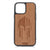 USA Spartan Helmet Design Wood Case For iPhone 14 Pro Max