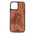 Zebra Design Wood Case For iPhone 14 Pro Max