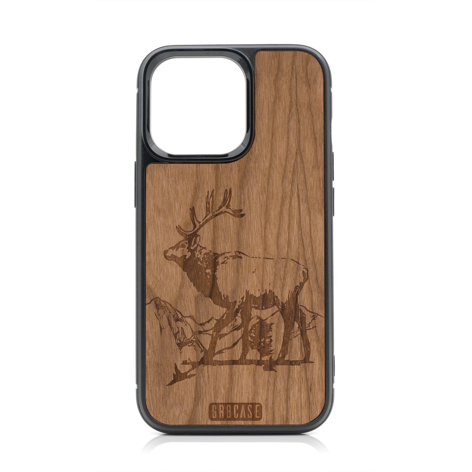 Elk Design Wood Case For iPhone 15 Pro