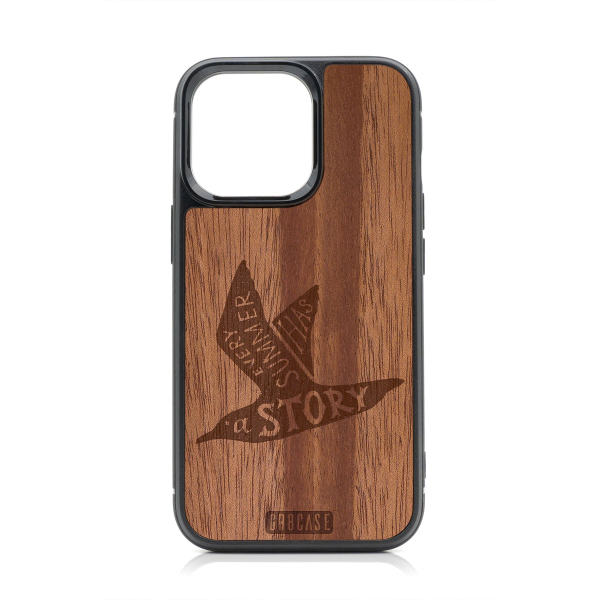 Every Summer Has A Story (Seagull) Design Wood Case For iPhone 14 Pro