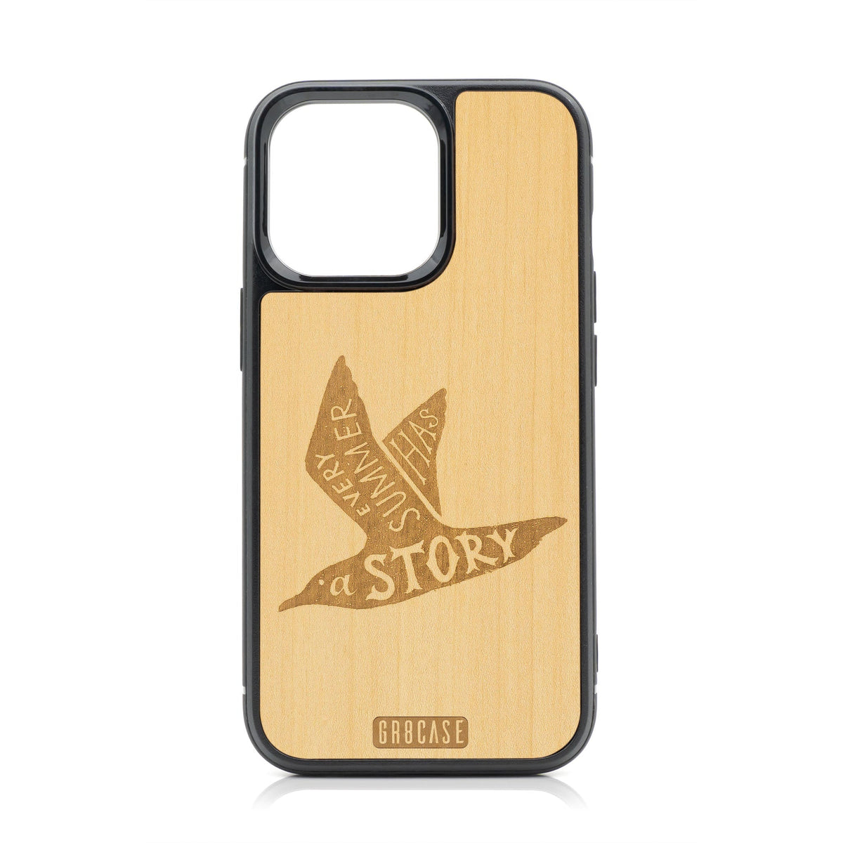 Every Summer Has A Story (Seagull) Design Wood Case For iPhone 15 Pro