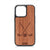 Golf Design Wood Case For iPhone 13 Pro