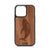 I'm Happy Anywhere I Can See The Ocean (Whale) Design Wood Case For iPhone 13 Pro