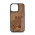 Lookout Zebra Design Wood Case For iPhone 15 Pro