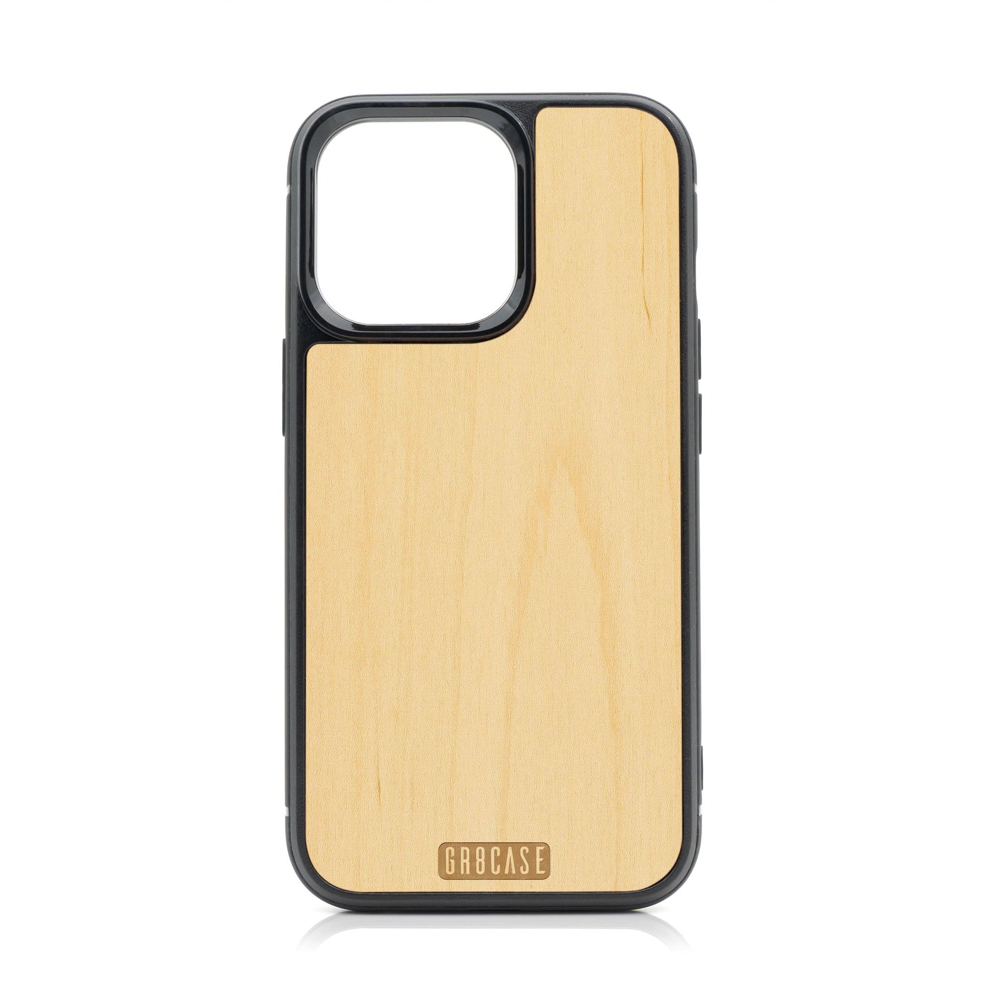 Maple Wood Case For iPhone 15 Pro