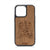 No Pressure No Diamonds Design Wood Case For iPhone 14 Pro