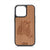 Zebra Design Wood Case For iPhone 14 Pro